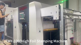 TMY-1060Alta fustellatura automatica e stampa a foglio Mahcine