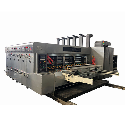 l'impilatore del bordo di 220pcs/Min Flexo Printing Machine Corrugated rotatorio muore macchina della taglierina