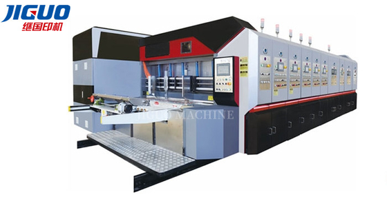 comprare Stampatrice di Flexo di trasferimento di vuoto che stampa scanalando la macchina rotatoria della taglierina di dado online manufacture