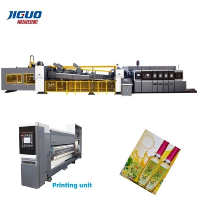 comprare High Speed Flexo Printing And Slotting And Die Cutting Machine For Corrugated Box online manufacture