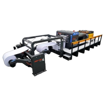comprare AC380V / 220V Used Roll Paper Sheet Cutter Machine Macchina di taglio carta 1400-2 online manufacture