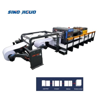 comprare Max 1400mm Larghezza usata rotolo di carta a foglio tagliatrice 2 rotoli di taglio AC380V / 220Vx50Hz online manufacture