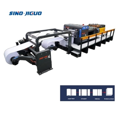 comprare 2 rotelle di carta rotolo per la macchina di taglio foglio con 29 kW di potenza totale online manufacture