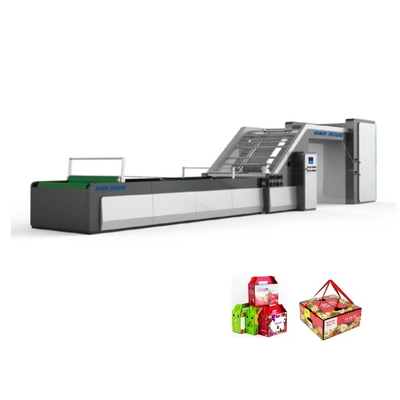 comprare La macchina ad alta velocità del laminatore della flauto ha ondulato la macchina della laminazione del piatto di carta online manufacture
