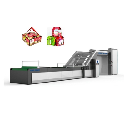 comprare Alta velocità ondulata di laminazione automatica del contenitore di macchina del cartone inferiore online manufacture