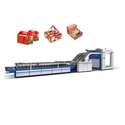 comprare La macchina automatica del laminatore della flauto ha ondulato il cartone laminatore della flauto di 5 pieghe online manufacture