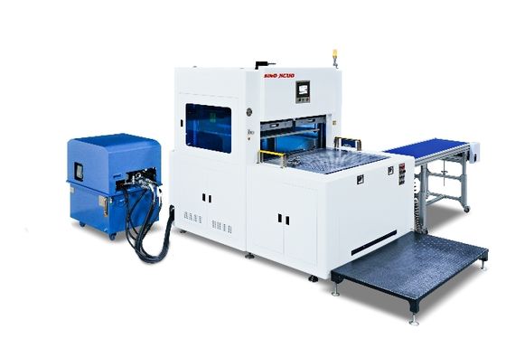 comprare JIGUO SJG-1300 Stripping For Materials Such As Boxes Of Different Specifications Semi-Automatic Blanking Machine For Packaging online manufacture