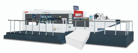 comprare JIGUO MYP-1500Q Automatic Die Cutting & Stripping Machine,Max Paer Size:1500*1105mm,Max Running Speed:5500s/h,Sheet Thickness:Corrugated Board<8mm (Max.thickness) online manufacture