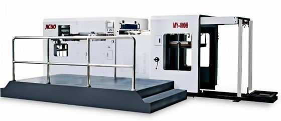 comprare JIGUO MY-800H All-in-One Automatic Die Cutting And Creasing Machine For Adhesives And Packaging Box online manufacture