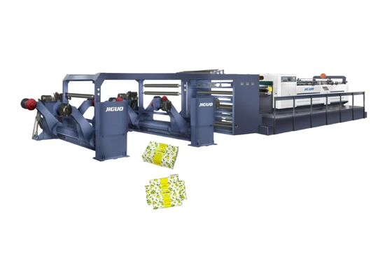 comprare JIGUO ZWC-1900-4 Paper Sheeter Cutter Machine，Reference weight of cutting paper：50-500g/m2，Max.Diameter of paper：1650mmMax，Max.Pieces of paper：1900mm(75〃)Max online manufacture