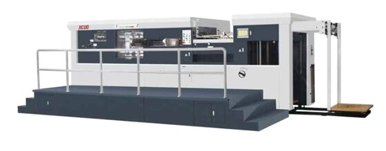 comprare Macchina automatica per fustellatura e cordonatura con asportazione, ampiamente utilizzata nella stampa e nel confezionamento. online manufacture