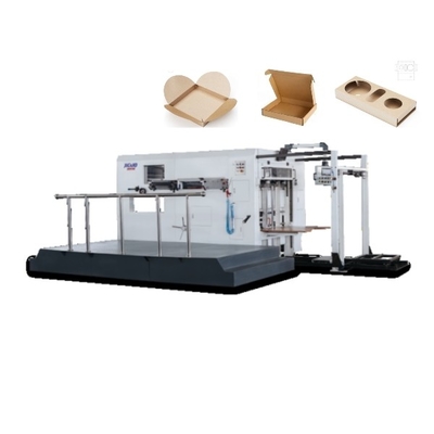 Macchina tagliante e di piegatura dello strato di plastica del letto piano dei semi di BMY-1320A di cartone del manuale ondulato automatico del contenitore