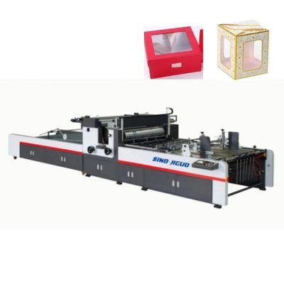 Cartella automatica di rattoppatura Gluer della E-flauto 100×100mm della macchina della finestra del contenitore di cartone