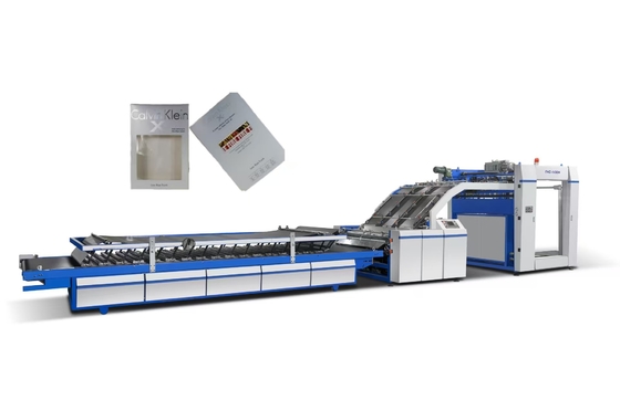 FMZ-1450 Macchina di laminazione automatica a flauto Dimensione massima di laminazione 1450 mm × 1250 mm Dimensione minima di laminazione 400 mm × 400 mm