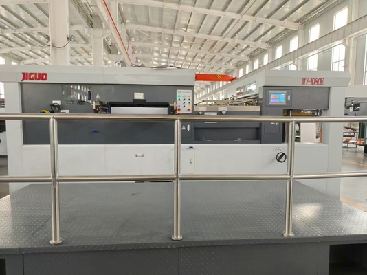 JIGUO MY-1080E macchina automatica di taglio a matrici precisione di taglio a matrici ± 0,1 mm Peso totale 16T