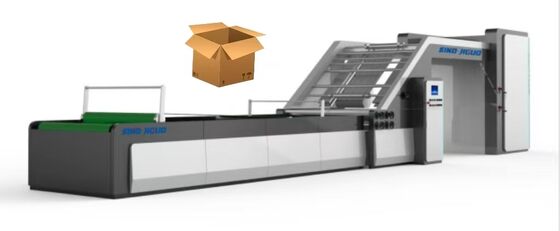 JIGUO FMZ-1700 High Speed Automatic Flute Laminating Machine,Max. Dimensione del foglio:1700*1450mm,Velocità della macchina:164m/min (15000s/h)