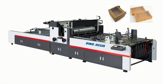 JIGUO Automatic Window Patching Machine Tipo universale per scatole di imballaggio