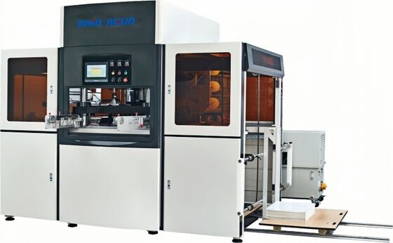 Macchina per stampa a caldo automatica idraulica da 20 tonnellate con coperchio protettivo standard CE per l'industria del packaging e della stampa