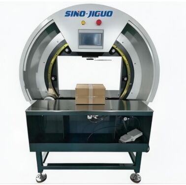 Macchina avvolgitrice con film estensibile Servo | Avvolgitore automatico per pallet per cartoni e scatole