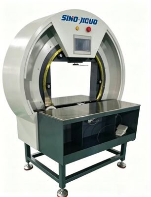 Servo Stretch Wrapper ad alta velocità. Servo Motor Driven Film Wrapping Machine
