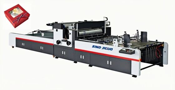 Macchina automatica per la riparazione delle finestre SINO JIGUO TC-1500A per cartone ondulato.