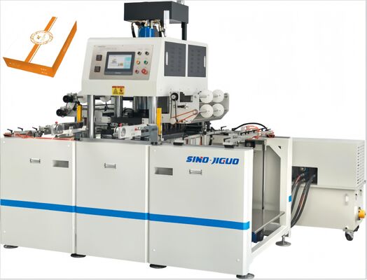 JIGUO YH-900SC Automatic Servo Hot Stamping Machine,Max. dimensione del foglio :900X670 (mm),Max. dimensione dello stampaggio: 700X520 (mm),Velocità di lavoro di stampaggio:1200~1500 s/h